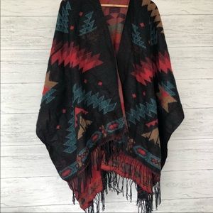 Scarf / poncho from garage